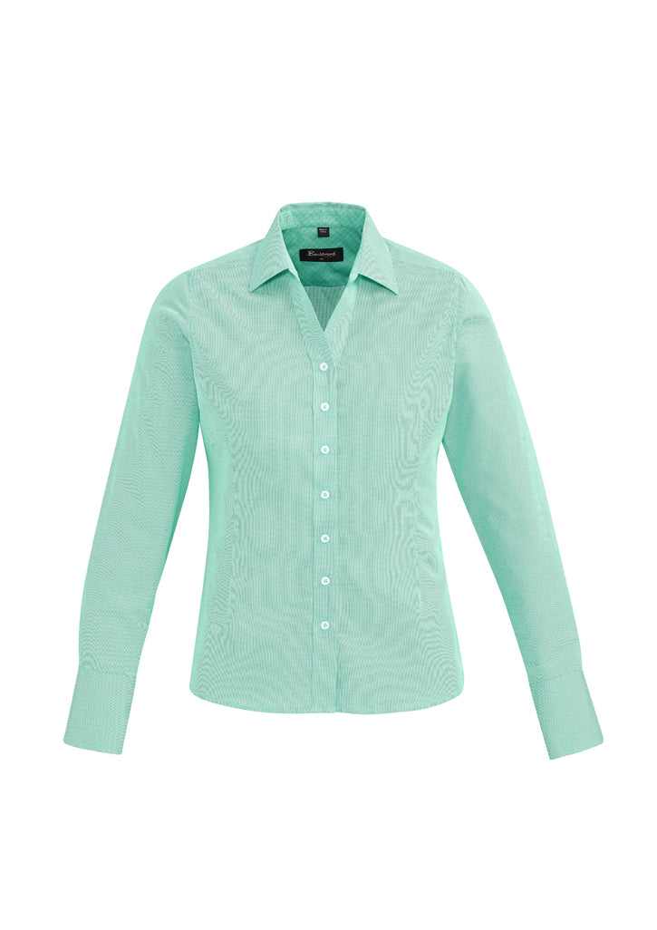 Womens Hudson Long Sleeve Shirt 40310 8 / Patriot Blue