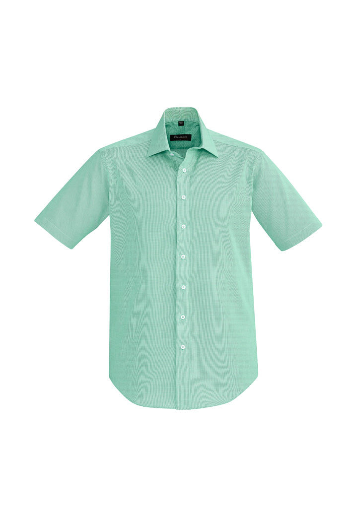 Mens Hudson Short Sleeve Shirt 40322 XS / Patriot Blue