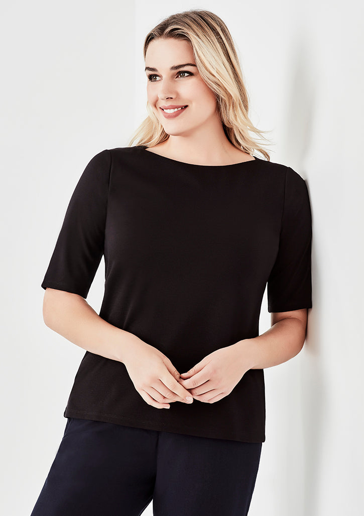 Womens Camille Short Sleeve T-Top 44113 6 / Black