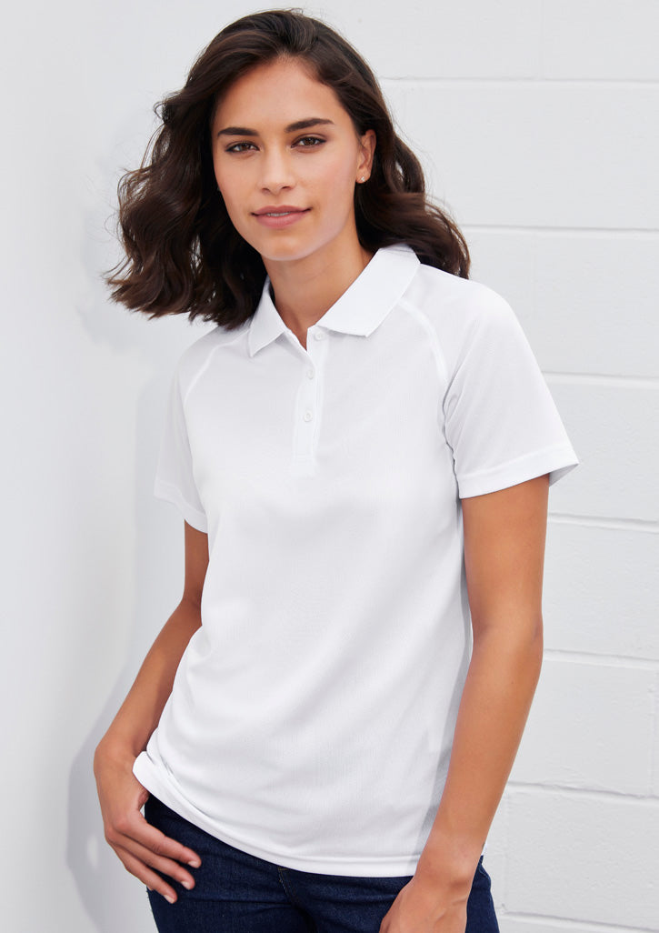Womens Sprint Short Sleeve Polo P300LS 8 / Royal