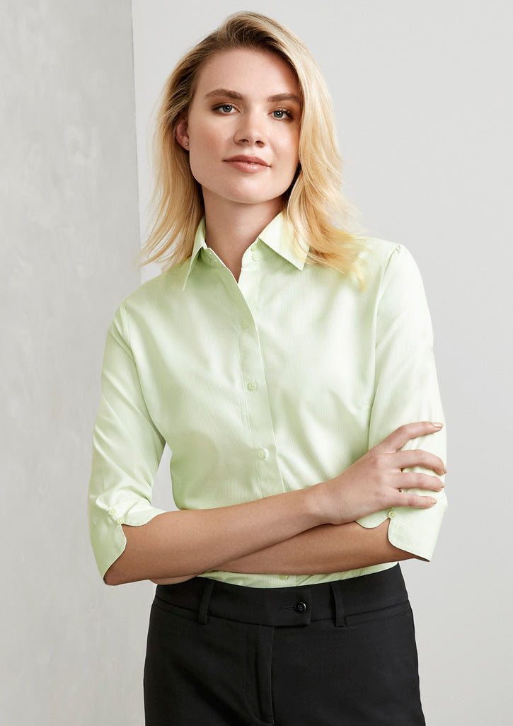 Womens Ambassador 3/4 Sleeve Shirt S29521 8 / Silver Grey