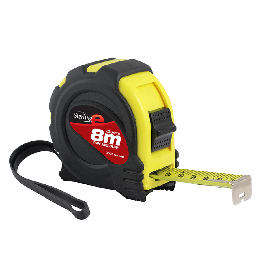 Sterling E Measuring Tape 8m x 25mm