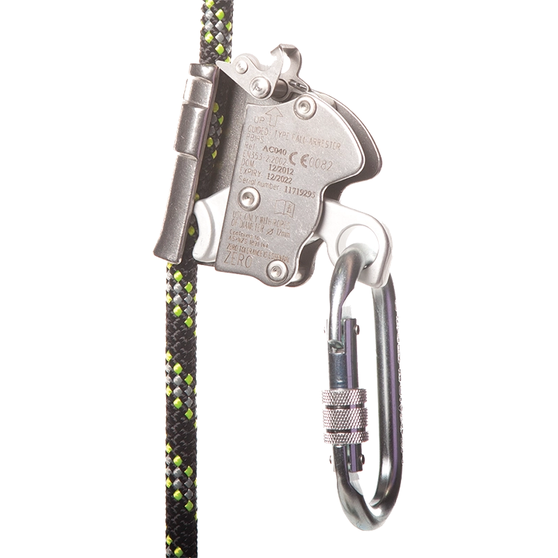FLEXIGLIDE Guided rope fall arrester