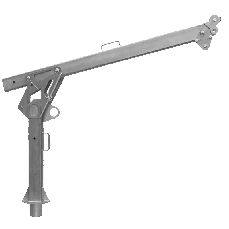 Portable Steel Davit 150 Arm, 60 Mast