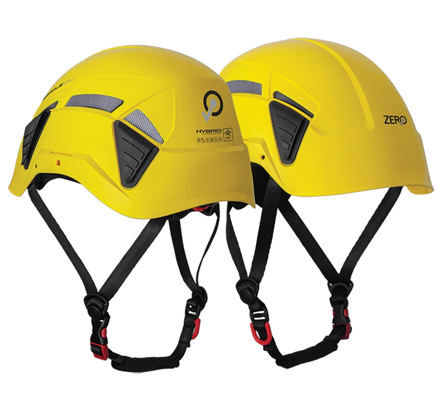 ZPE01WHITE - Vented multi-impact tested helmet