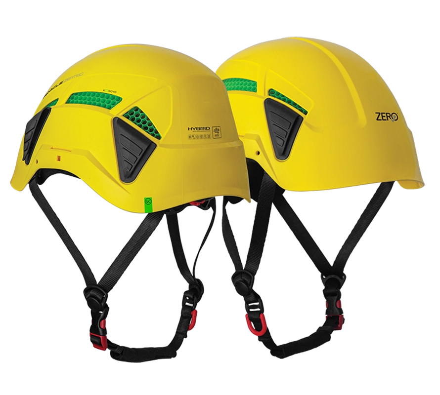 ZPZK01RED - Vented multi-impact tested helmet with Integrated Koroyd