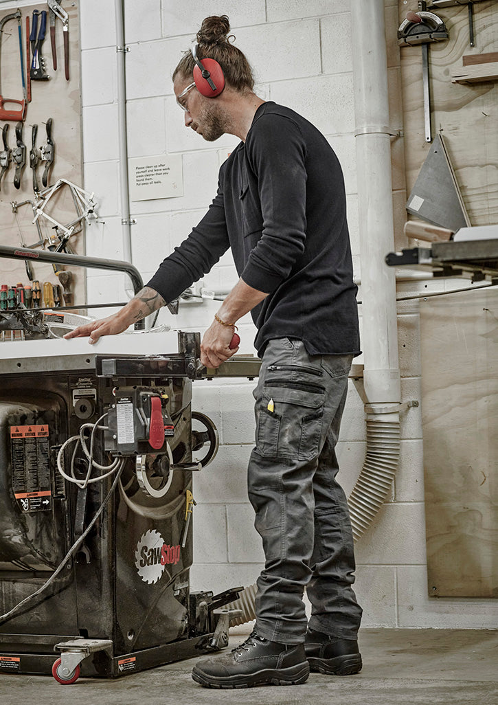 Mens Streetworx Heritage Pant 87 / Stone