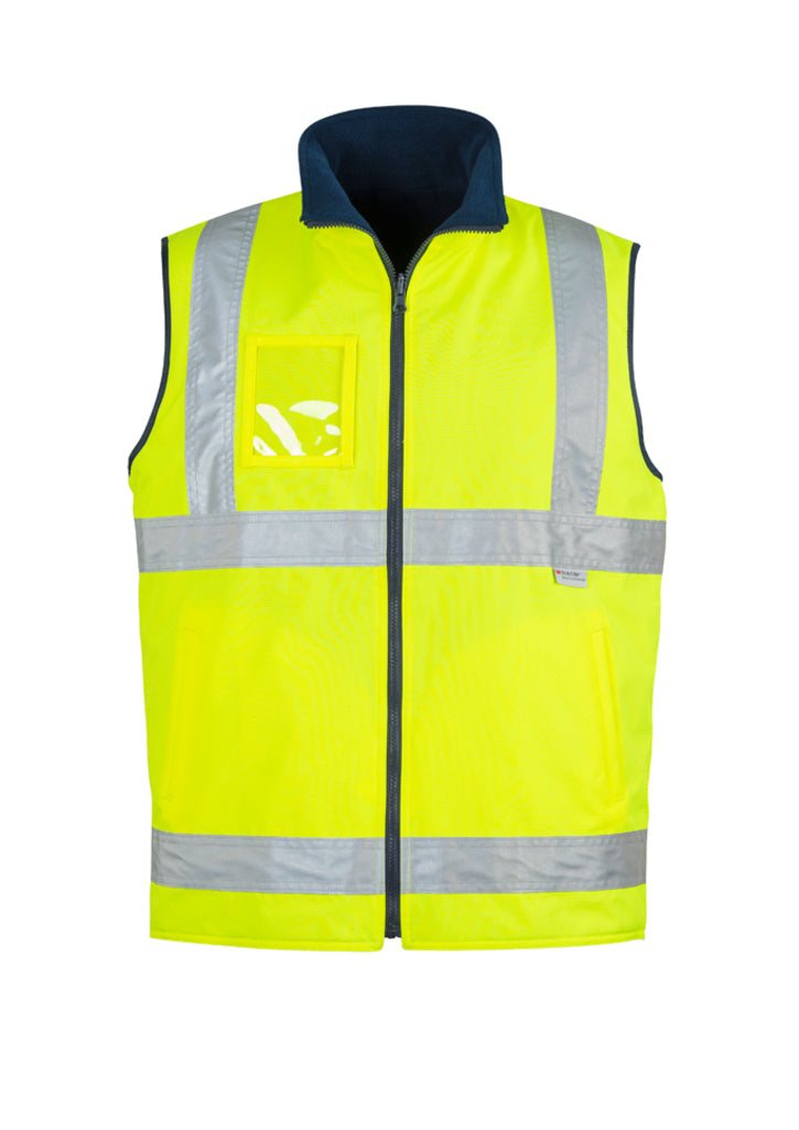 Mens Hi Vis Lightweight Waterproof Vest XL / Yellow