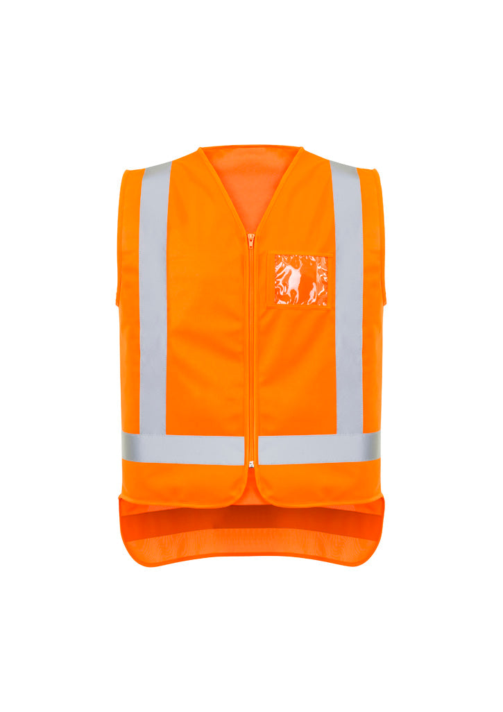 Mens TTMC-W23 Zip X Back Vest XXS / Orange