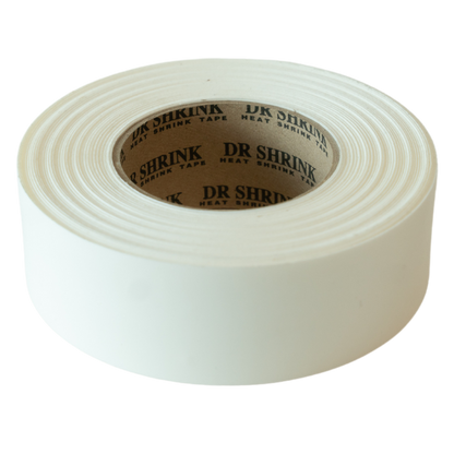 Dr Shrink: Polyethylene Tape 96mm (4") x 55m White
