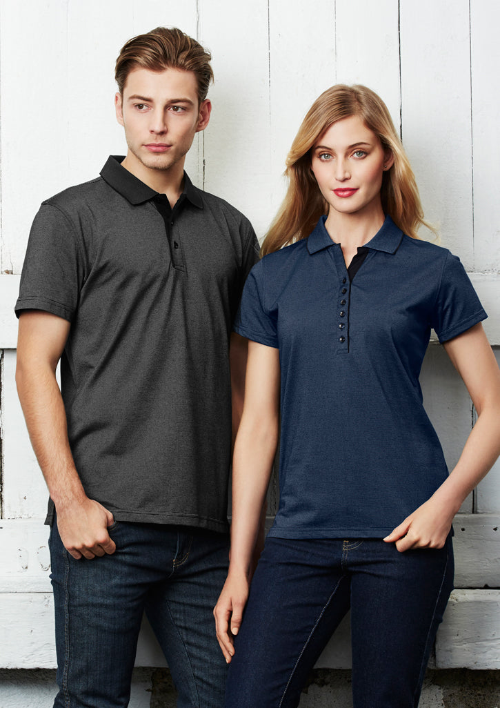Womens Shadow Short Sleeve Polo P501LS 8 / Silver Grey