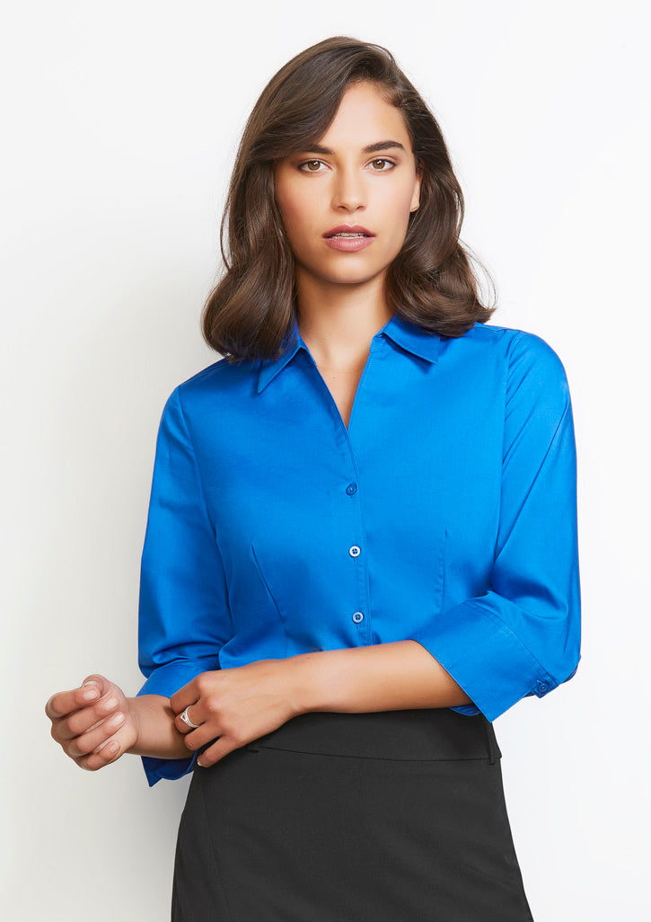 Womens Monaco 3/4 Sleeve Shirt S770LT 8 / Platinum