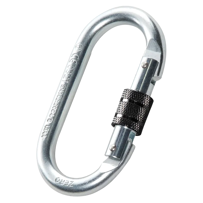 PJ501T - Triple lock oval carabiner