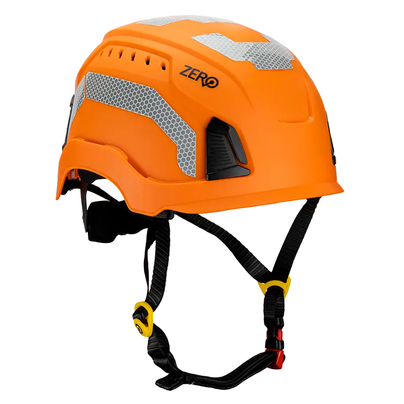 ZAX2E01ORANGE - Vented multi-impact tested helmet