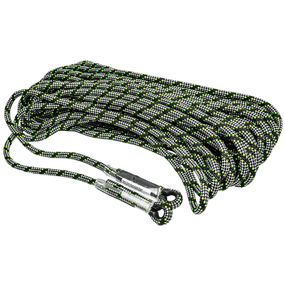 TACTIXI Kernmantle static rope with eyelets 50m 50m