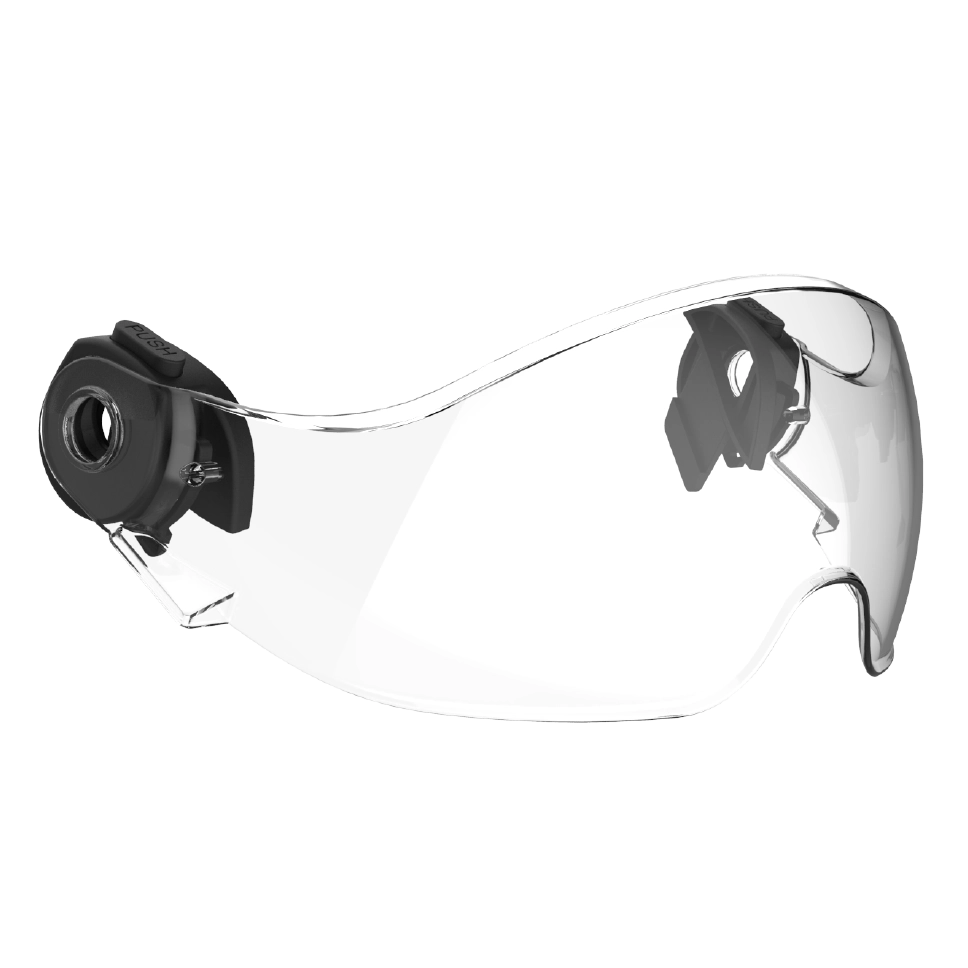 ZX2V01 - Half face clear visor