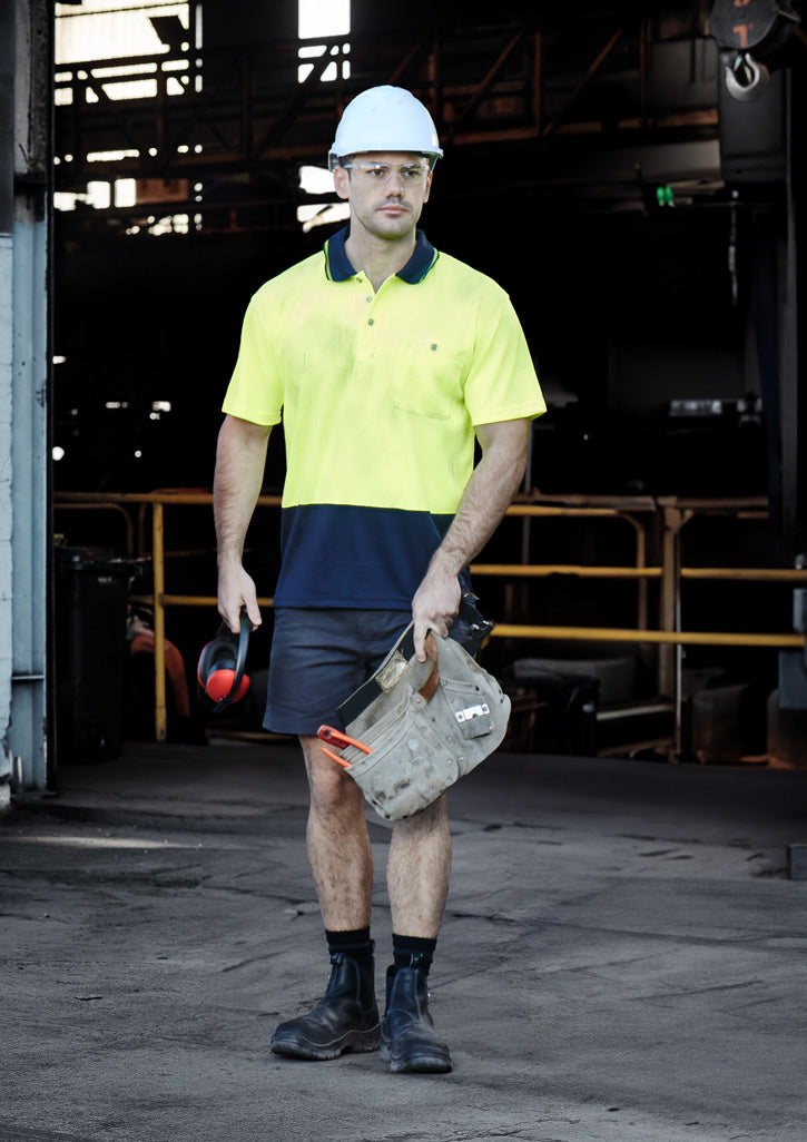 Hi Vis Unisex Basic Short Sleeve Polo