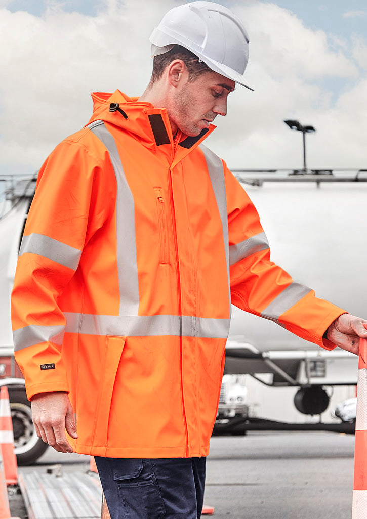 TTMC-W23 Hi Vis X Back Heavy Duty Waterproof Mens Jacket