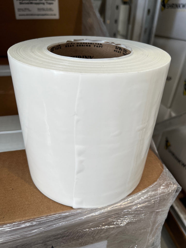 Polyethylene Tape 144mm (6")x 55m White