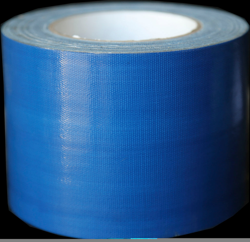 Cloth Reinforced Tape 96mm (4")x 30m Blue