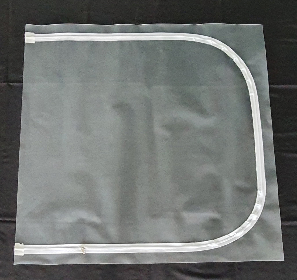 Zip Out Ventilation Window - Clear 1000mm