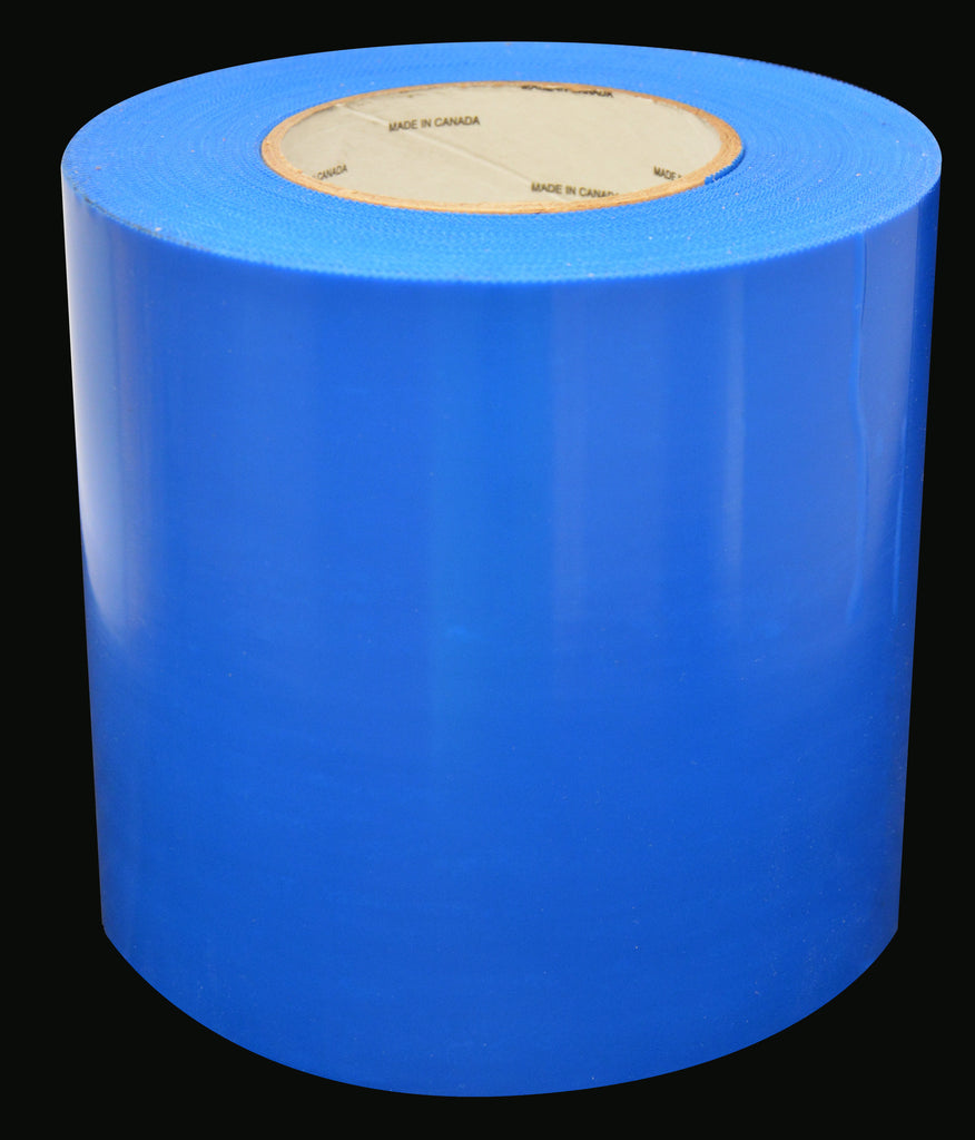Polyethylene Tape 144mm (6") x 55m Blue