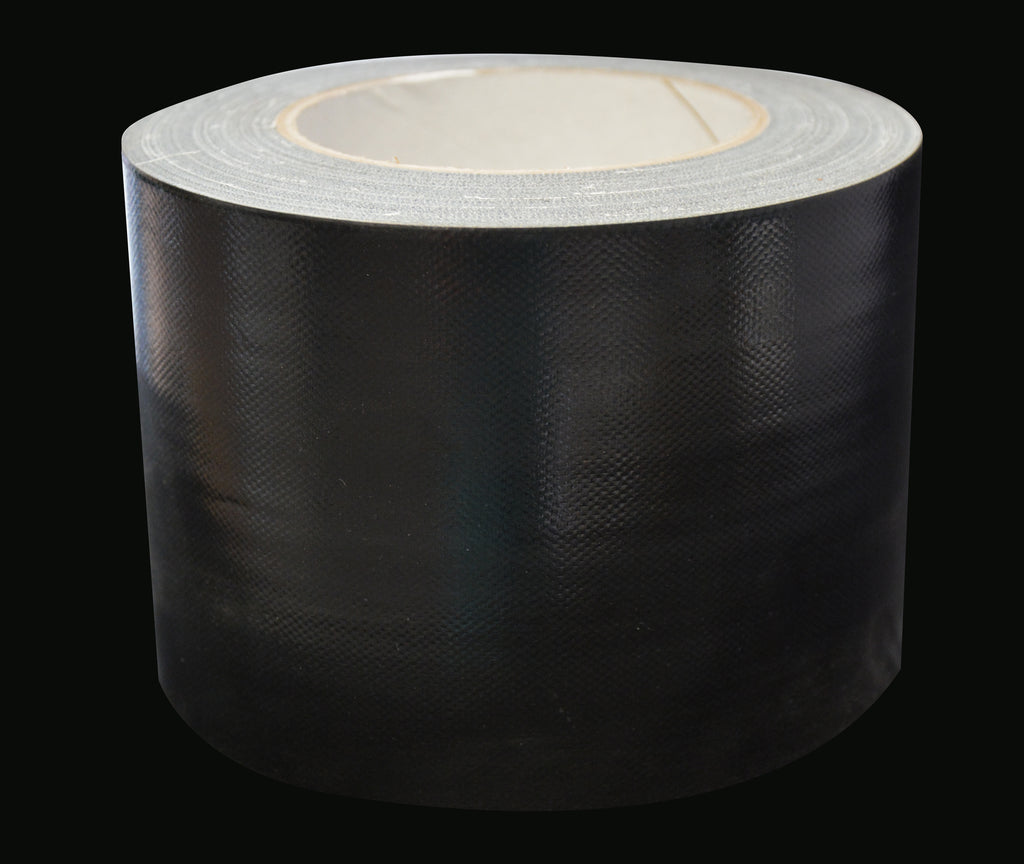 Cloth Reinforced Tape 96mm (4") x 30m Black