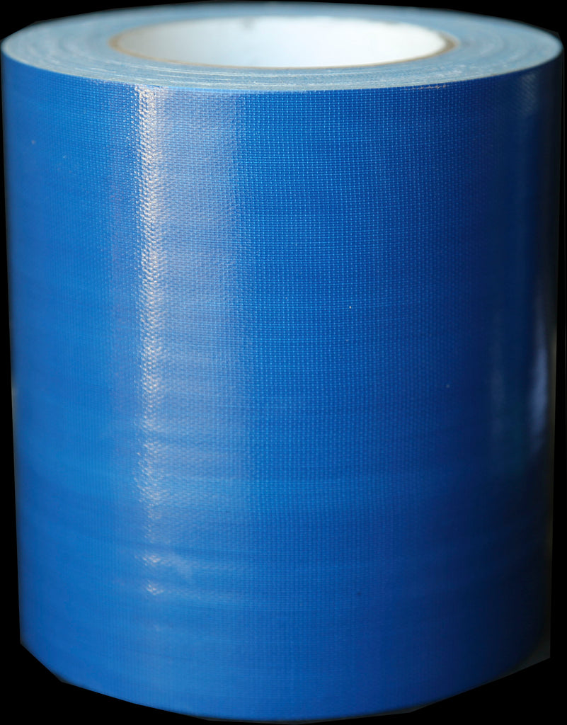 Cloth Reinforced Tape 144mm (6") x 30m Blue