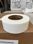 Polyethylene Tape 48mm (2") x 55m White Pinked (serrated)